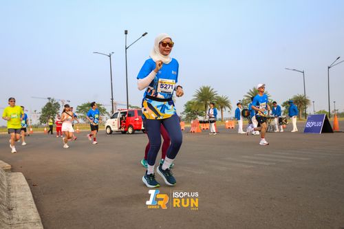 Race photo from ISOPlus Run 2024 Jakarta