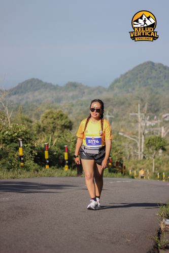 Race photo from Kelud Vertical Challenge 2024