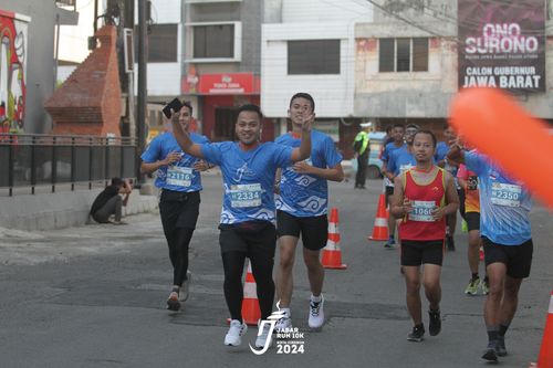 Race photo from Jabar Run 10K 2024