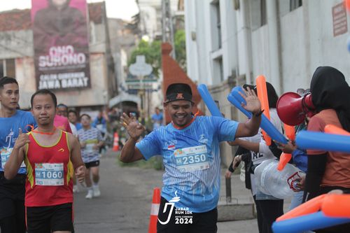 Race photo from Jabar Run 10K 2024