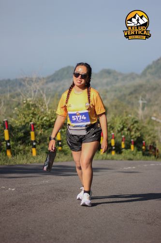 Race photo from Kelud Vertical Challenge 2024