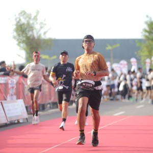 Race photo from KEDIRI HALF MARATHON 2026