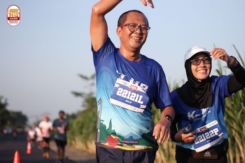 Race photo from Kediri Half Marathon 2024