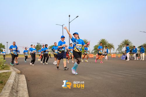 Race photo from ISOPlus Run 2024 Jakarta