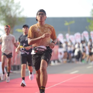 Race photo from KEDIRI HALF MARATHON 2026