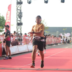 Race photo from KEDIRI HALF MARATHON 2026