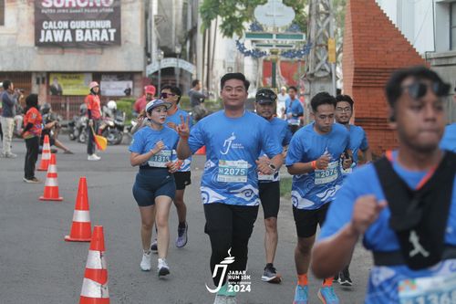 Race photo from Jabar Run 10K 2024