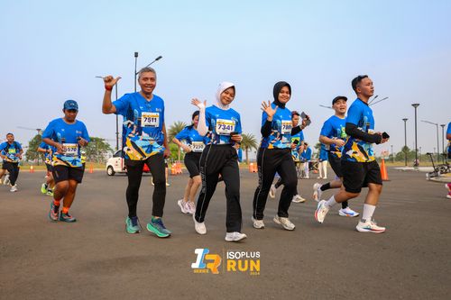 Race photo from ISOPlus Run 2024 Jakarta
