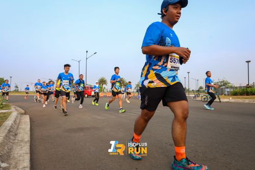 Race photo from ISOPlus Run 2024 Jakarta