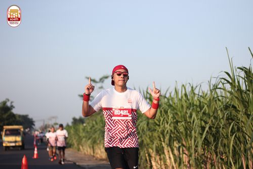 Race photo from Kediri Half Marathon 2024