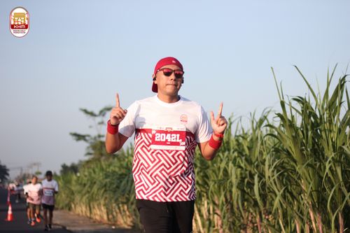 Race photo from Kediri Half Marathon 2024