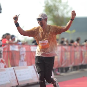 Race photo from KEDIRI HALF MARATHON 2026