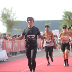 Race photo from KEDIRI HALF MARATHON 2026