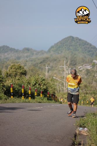 Race photo from Kelud Vertical Challenge 2024