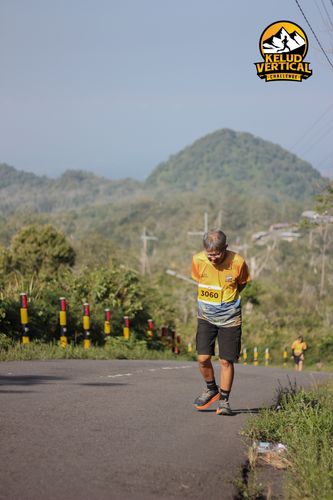 Race photo from Kelud Vertical Challenge 2024