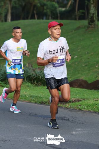 Race photo from Taman Budaya x BOGORUN 2025