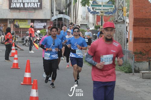 Race photo from Jabar Run 10K 2024