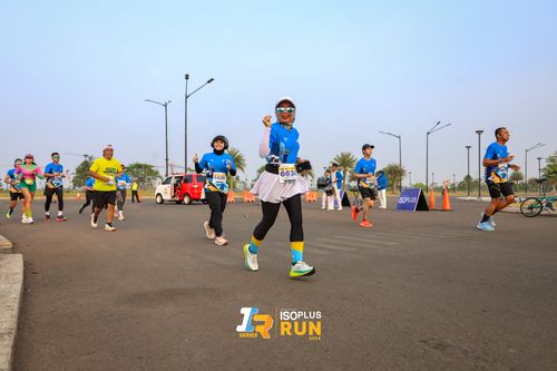 Race photo from ISOPlus Run 2024 Jakarta