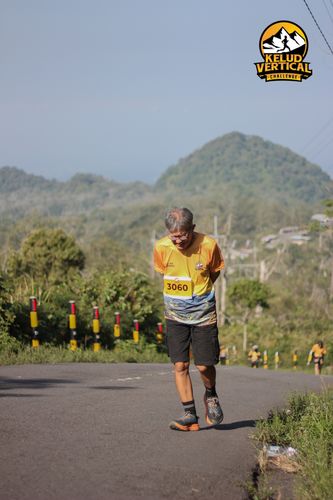 Race photo from Kelud Vertical Challenge 2024
