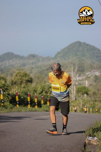 Race photo from Kelud Vertical Challenge 2024
