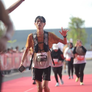 Race photo from KEDIRI HALF MARATHON 2026
