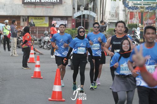 Race photo from Jabar Run 10K 2024