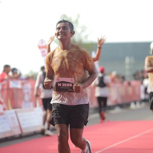 Race photo from KEDIRI HALF MARATHON 2026