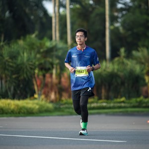 Race photo from BOGORUN 2026