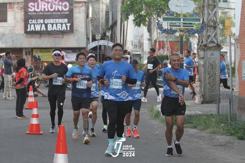 Race photo from Jabar Run 10K 2024