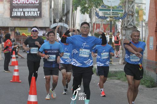 Race photo from Jabar Run 10K 2024