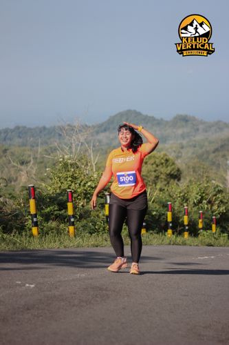 Race photo from Kelud Vertical Challenge 2024