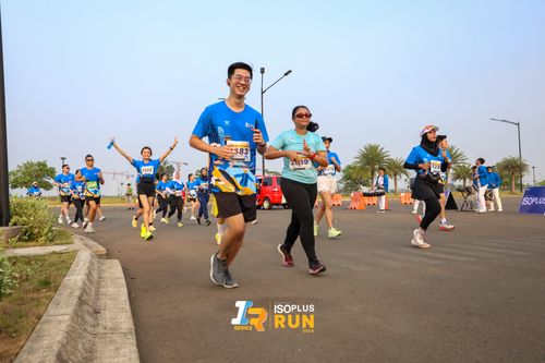 Race photo from ISOPlus Run 2024 Jakarta