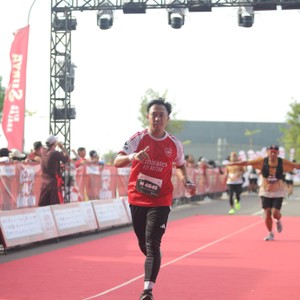 Race photo from KEDIRI HALF MARATHON 2026