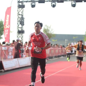 Race photo from KEDIRI HALF MARATHON 2026
