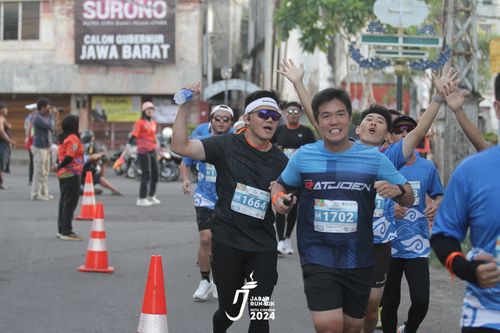 Race photo from Jabar Run 10K 2024