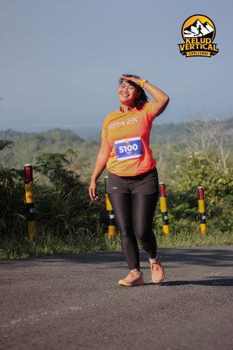 Race photo from Kelud Vertical Challenge 2024