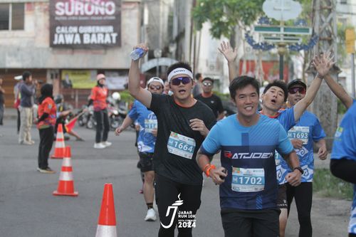 Race photo from Jabar Run 10K 2024