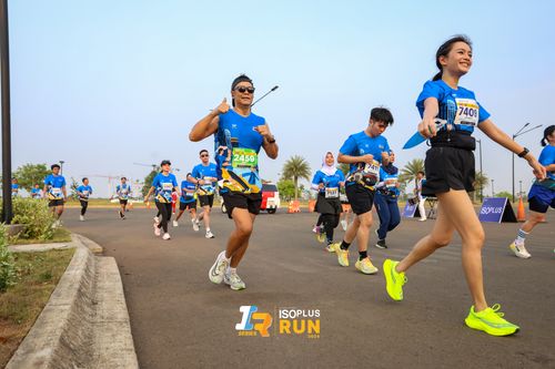 Race photo from ISOPlus Run 2024 Jakarta