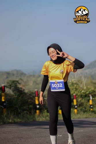 Race photo from Kelud Vertical Challenge 2024