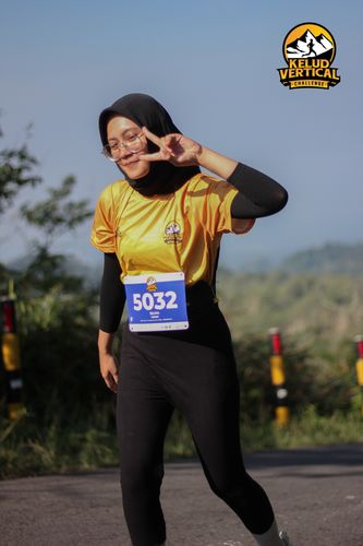 Race photo from Kelud Vertical Challenge 2024