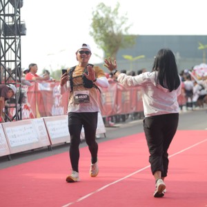 Race photo from KEDIRI HALF MARATHON 2026