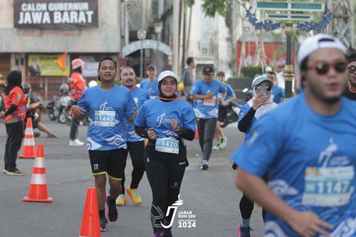 Race photo from Jabar Run 10K 2024