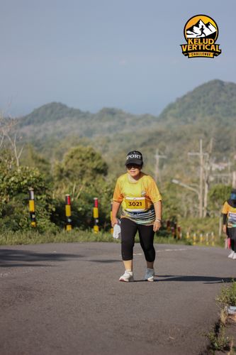 Race photo from Kelud Vertical Challenge 2024