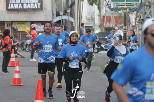 Race photo from Jabar Run 10K 2024