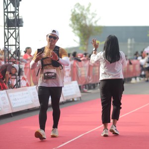 Race photo from KEDIRI HALF MARATHON 2026