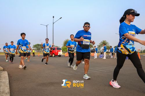 Race photo from ISOPlus Run 2024 Jakarta