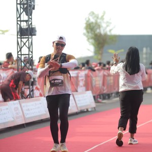 Race photo from KEDIRI HALF MARATHON 2026