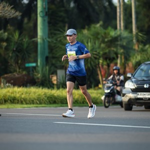 Race photo from BOGORUN 2026