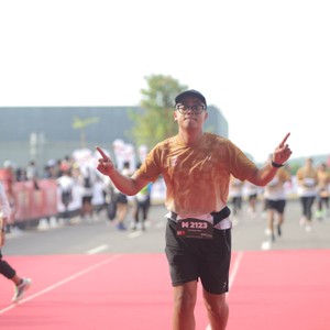 Race photo from KEDIRI HALF MARATHON 2026