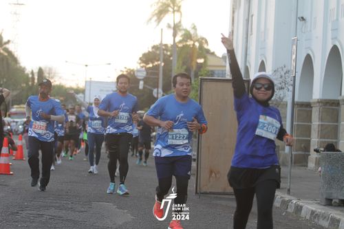 Race photo from Jabar Run 10K 2024